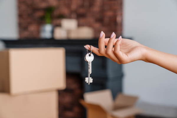 keys on finger