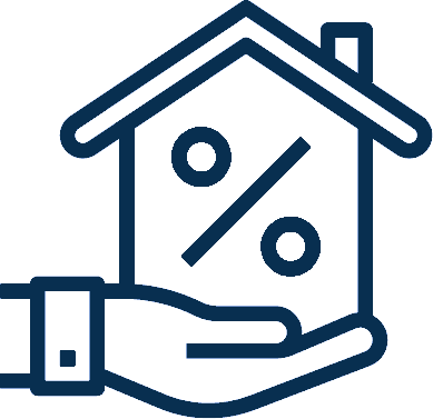house percentage icon