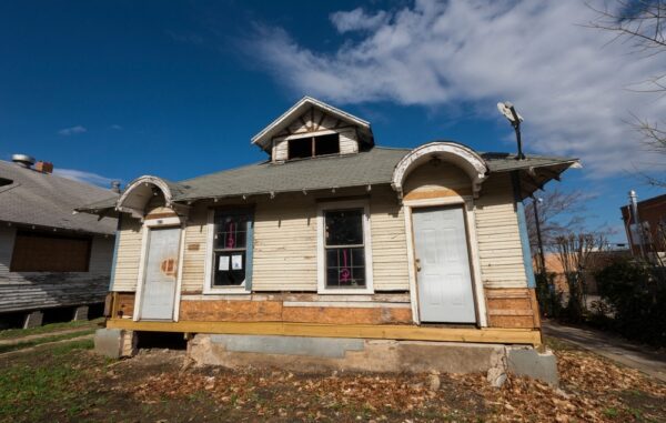 A foreclosure home