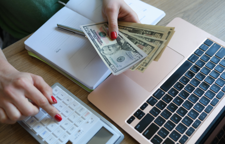 Calculator and money