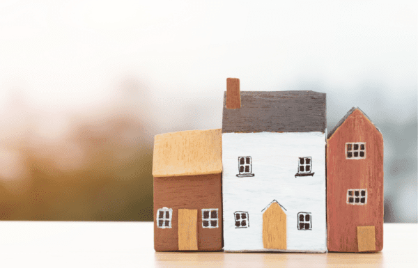 Three houses