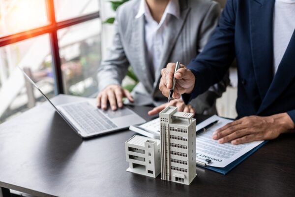 A couple discussing the fha multifamily loan