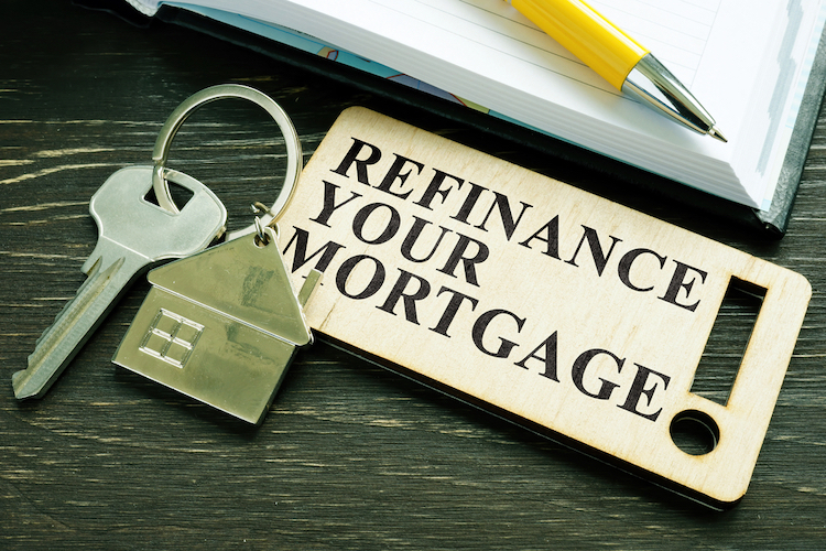 refinance your mortgage key chain
